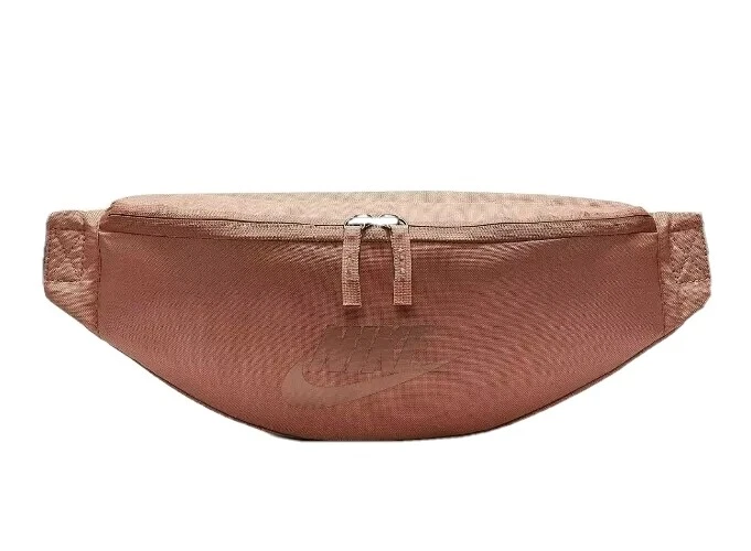 Nike Sportswear Heritage Fanny Pack Belt Bag Rose Gold Dusty Pink Polyester