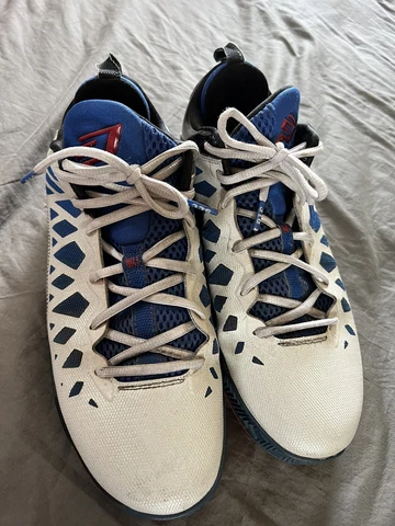 NIKE MICHAEL JORDAN CP3.VI 2012 WHITE/Blue Red 9.5 #535807-103 Cover