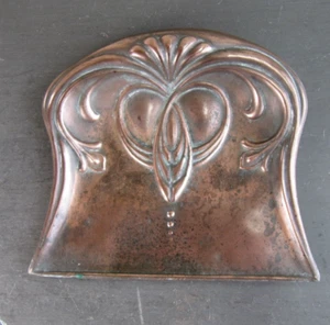 Antique Art Nouveau Copper Crumb Pan By Beldray c.1900-1910 - Picture 1 of 8
