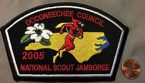 OCCONEECHEE COUNCIL NJ OA 104 2005 SCOUT JAMBOREE MARVEL AVENGERS THOR JSP - Imagen 1 de 1
