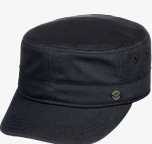 roxy CASTRO BLACK MILITARY CAP HAT TRUCKER NEW WOMENS Surf Beach Golf 1 Size - Picture 1 of 5