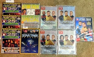 10 Star Trek Anniversary Magazines 25th, 30th, 35th, 50th New Condition - Imagen 1 de 8