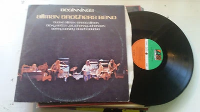 Gregg Allman Beginnings Brothers Band 2 LP germany Atlantic Recording 1973 gate! - Image 1 of 3