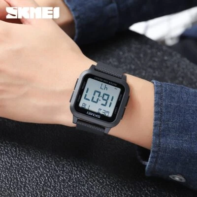 Digital Reloj SKMEI 1894 Men's Sport Fashion Brand Watch Waterproof Hombre - image 1 of 4