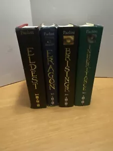 Christopher Paulini Hardcover Series - Inheritance, Brisingr, Eldest, Eragon - Picture 1 of 5