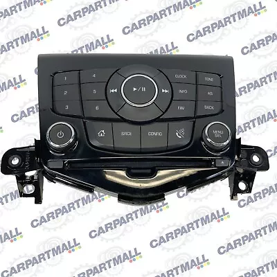 2011-2016 Chevrolet Cruze 16 Cruze Limited AM/FM Radio CD Face Panel Faceplate - Image 1 of 4