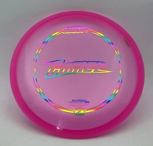 new Discraft Z Comet Pink 177+ grams disc golf  mid range under stable rainbow - Picture 1 of 3