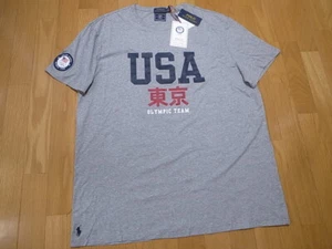 POLO RALPH LAUREN 2020 USA OLYMPIC TEAM T-SHIRT TEE GREY HEATHER Gr. XXL - Bild 1 von 10