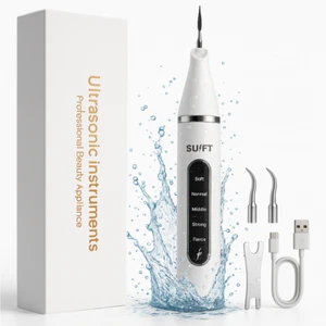 Ultrasonic Plaque Remover for Teeth with 5 Modes - Powerful Dental Tooth Cleaner - Picture 1 of 24