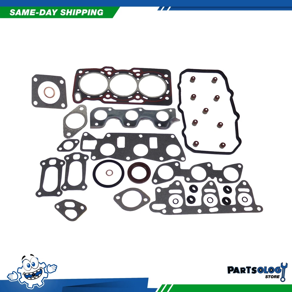 DNJ HGS705 Graphite Cylinder Head Set For 87-94 Subaru Justy 1.2L 9V SOHC - Image 1 of 4
