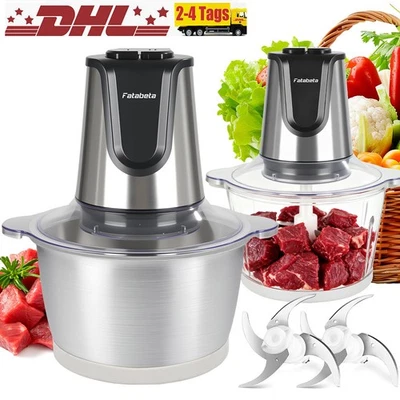 Universalzerkleinerer elektrisch Zerkleinerer Küchenmaschine für Gemüse Fleisch - Bild 1 von 4