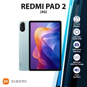 Xiaomi Redmi Pad 2 4G Android PC Tablet (GREEN/4GB+128GB/Wi-Fi+4G/Octa Core) - Picture 1 of 4