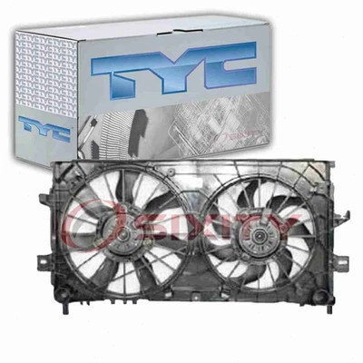 Conjunto de ventilador condensador y radiador doble TYC para Chevrolet Impala al 2006-2009 Foto 1 de 4