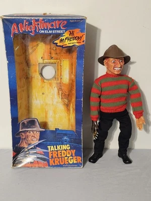 1989 Matchbox Talking Freddy Kreuger 18" Figure Doll Nightmare On Elm Street - Image 1 of 4