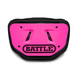 Battle Sports Protective Football Back Plate - NEON PINK - Bild 1 von 3