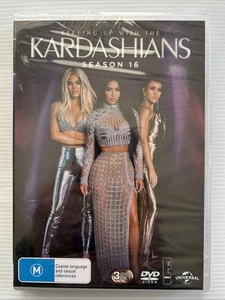 3 Disc DVD - KEEPING UP WITH THE KARDASHIANS Season 16 (2018) R4 - NEW & SEALED - Picture 1 of 2