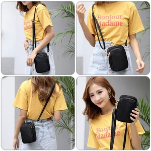 Bolso de Hombro Pequeño Duradero 1 pieza Cartera para Teléfono Celular Mini Bandolera Bolsa de Viaje - Imagen 1 de 17