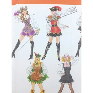 UNCUT Sewing Pattern Teen & Women's Costumes  B30.5 to B34 - Simplicity 3629 - Picture 1 of 8