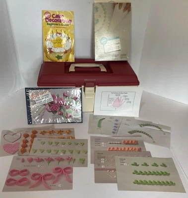 Kit de decoración de pasteles Wilton conjunto de puntas de carrito de herramientas LOTE Foto 1 de 4
