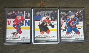 24/25 UD SERIES 2 MATVEI MICHKOV YOUNG GUNS RC ROOKIE #492 + RITCHIE & KAPANEN - Bild 1 von 2