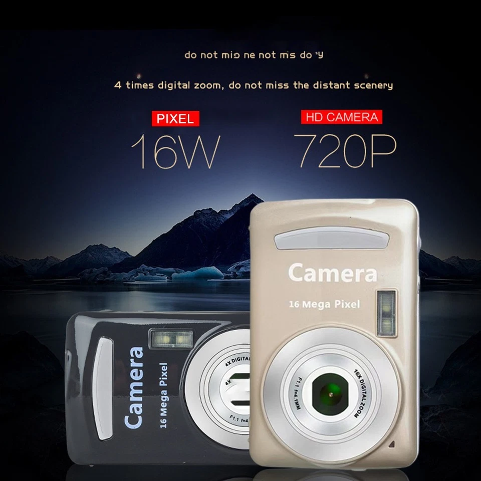 Müheloses Fotografieren mit kompakter 1080P Digitalkamera und Stabilisierung - Bild 1 von 3