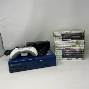 Xbox 360 E Special Edition Blu 500GB Console Call Of Duty testata con 13 giochi - Foto 1 di 11