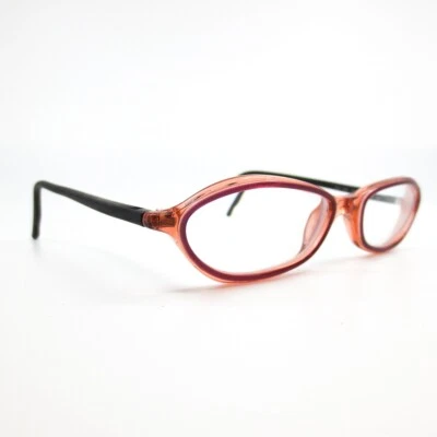 Monturas de gafas Emporio Armani 614 422 negras transparentes rosa redondas ovaladas 50-16-135 Foto 1 de 4