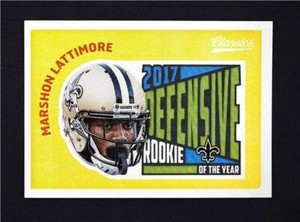 2018 Classics Award Winners Stickers #3 Marshon Lattimore