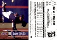 Bryan Edwards 2005 Grandstand Binghamton Mets #NNO Card *AutographDen*