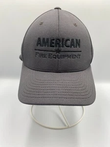 American Fire Equipment Sport Tech Stretch Fitted Hat Cap Size L/XL Gray - Picture 1 of 4