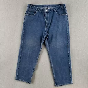 Canyon River Blues 42x30 Blue Jeans Classic Heavy Denim Stone Wash Work Pants - Picture 1 of 7