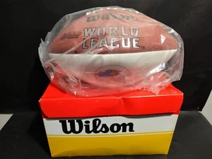 Offizieller Orlando Thunder World League of American Football 1992 Wilson Ball + Box - Bild 1 von 5