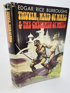 Thuvia, Maid of Mars & The Chessmen of Mars HC 1972 Edgar Rice Burroughs Vtg BCE - Imagen 1 de 7