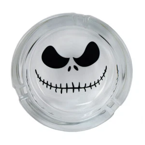 Glass HALLOWEEN JACK ASHTRAY - 3.3" Wide Novelty Gift - Picture 1 of 1