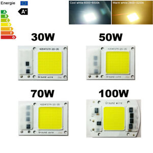LED Chip COB Input Integrated Smart IC Driver Floodlight 30W50W70W100W 220V 110V