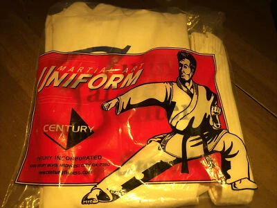 Uniforme de Artes Marciales Ligero Century Blanco 6oz Gi Talla 1 Leer Descripción Foto 1 de 4