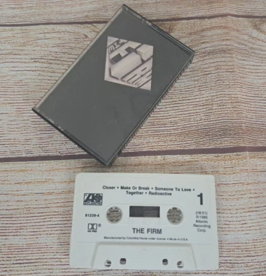 The Firm Self-Titled Album Cassette Tape Rock Supergroup Jimmy Page Paul Rodgers - Image 1 of 4