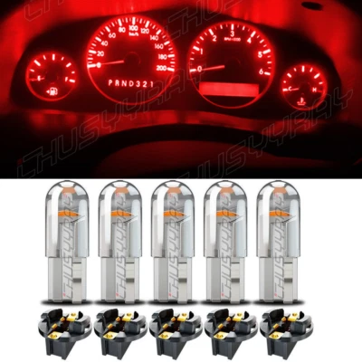 For 95-98 Chevy C1500 K1500 Truck Dash Instrument Cluster Gauges Red LEDs LIGHTS - Изображение 1 из 4