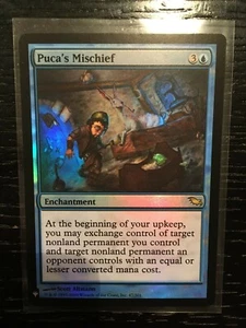 MTG Magic 1x FOIL Puca's Mischief (Shadowmoor - Mystery Booster) M/NM Eng - Bild 1 von 1