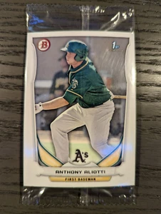 Paquete de violonchelo Bowman Prospects 2014 Anthony Aliotti Brian Ragira 1st Bowman - Imagen 1 de 2