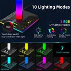 RGB LED Headphone Stand USB Port Control Desk Gaming Headset Holder sale Y5G0