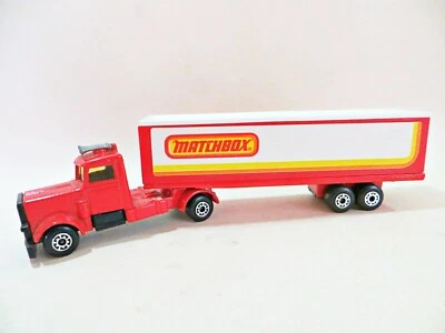 MATCHBOX (CONVOY) TP24 'PETERBILT LONG-HAUL BOX TRAILER' EXCELLENT. ENGLAND. - Image 1 of 4