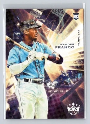 2022 Panini Diamond Kings #95 Wander Franco RC Baseball Card Tampa Bay Rays - Image 1 of 2