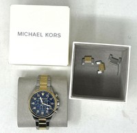 Mens Michael Kors All Stainless Steel 