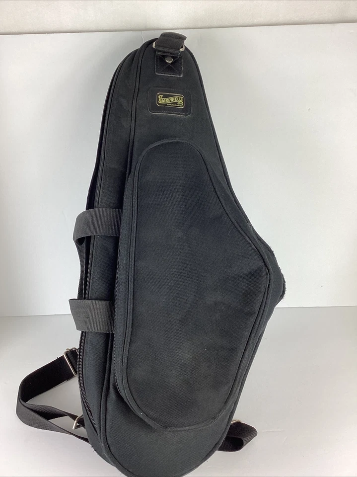 Estuche para saxofón Giardinelli saxo suave bolsa de concierto mochila de transporte acolchada Foto 1 de 4