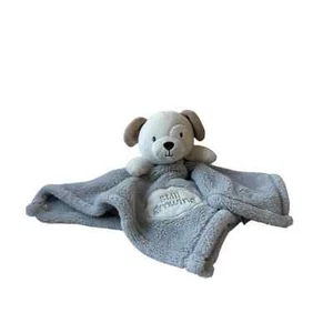 Manta de seguridad para bebé gris aún brillante Baby Gear perro cachorro Lovey - Imagen 1 de 9