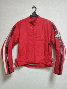 Vintage Honda Motorcycle Riding Jacket Mens M RedPre-owned Japan - Picture 1 of 6