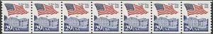 1992 US Scott #2609 29c Flag over White House PNC7 Plate #1 MNH - Picture 1 of 1