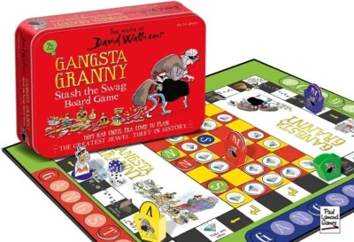 David Walliams Gangsta Granny Board Game Stash the Swag - Image 1 of 4