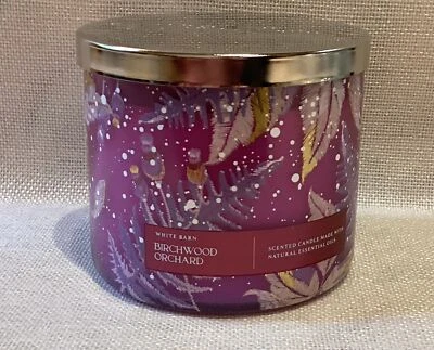 Bath & Body Works BIRCHWOOD HARD VELA GRANDE 3 MECHAS (14,5 oz) Foto 1 de 4